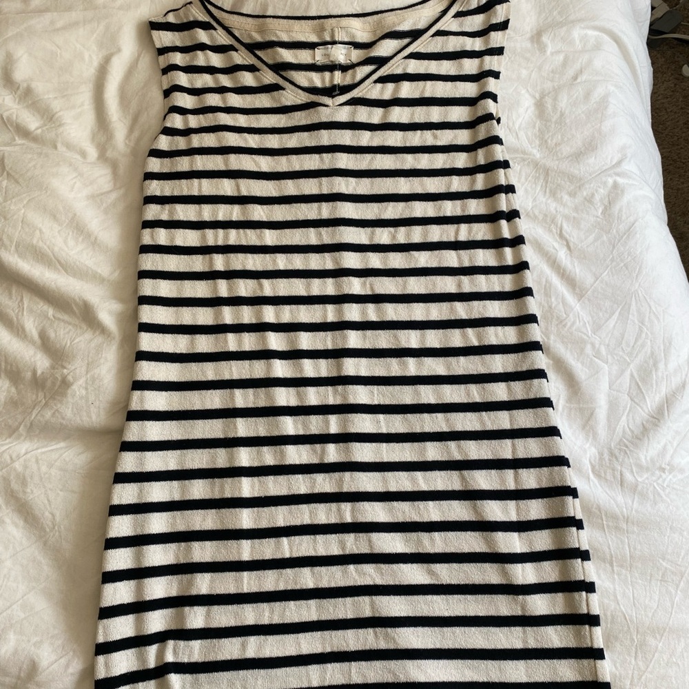 Lou & Grey T-Shirt striped dress